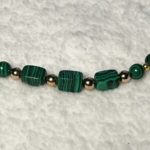 Elegant Green Malachite Necklaces