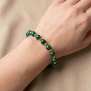 Elegant Green Malachite Bracelets