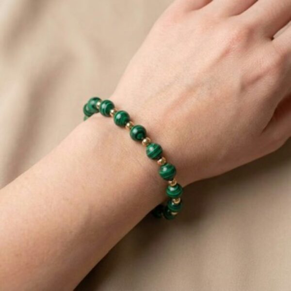 Elegant Green Malachite Bracelets