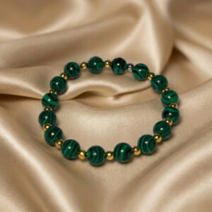 Elegant Green Malachite Bracelets