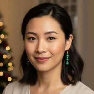 Elegant Green Malachite Earrings