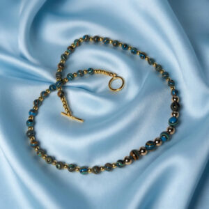 Turquoise Agate Beaded Necklaces