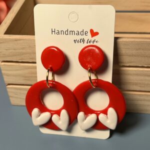 Hearts and Hoops Earrings