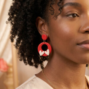 Hearts and Hoops Earrings