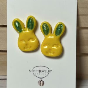Spring Bunnies Stud Earrings