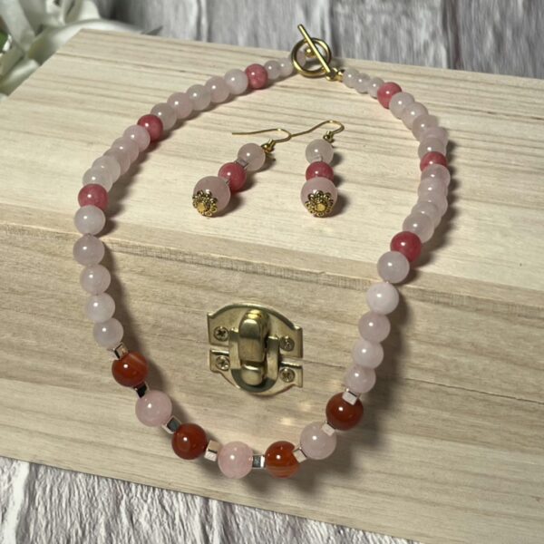 Plush Pink Jewelry Sets
