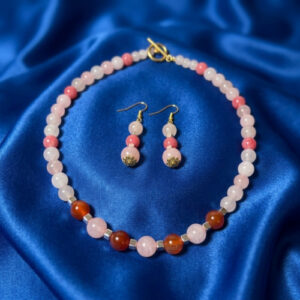 Plush Pink Jewelry Sets