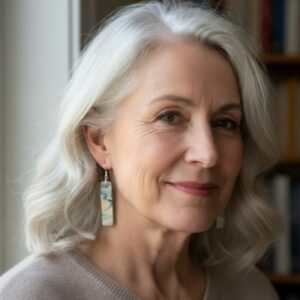 Bars of Blue Earrings