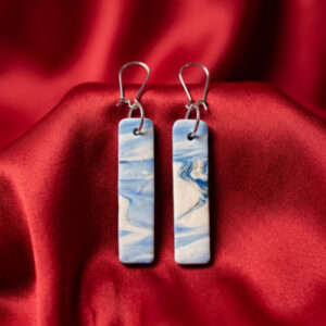 Bars of Blue Earrings