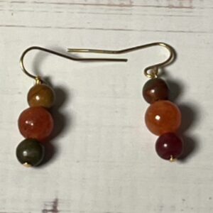 Read more about the article Carnelian and Jasper Earrings: A Bold Blend of Earthy Elegance