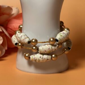 Winter Hues Beaded Bracelet