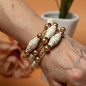 Winter Hues Beaded Bracelet