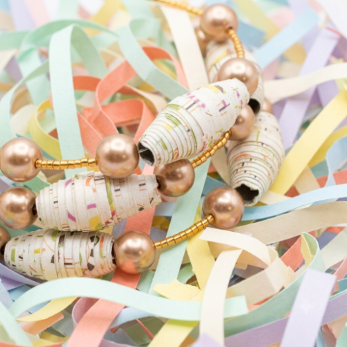Winter Hues Beaded Bracelet