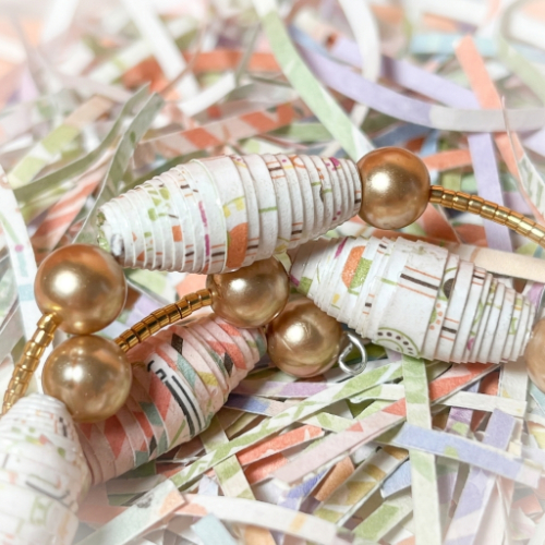 Winter Hues Beaded Bracelet