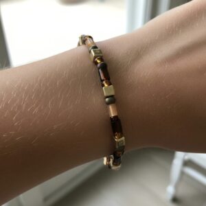 Sienna Gold Beaded Bracelets