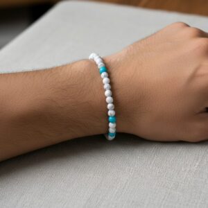 White Blue Turquoise Bracelets