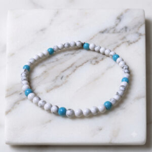 White Blue Turquoise Bracelets