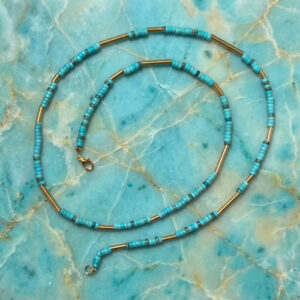 Turquoise Elegance Beaded Necklaces