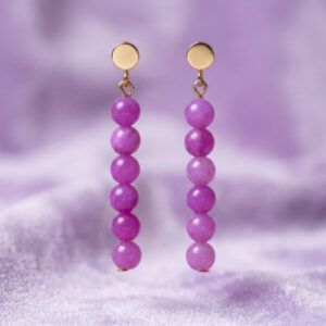 Elegant Lavender Amethyst Earrings