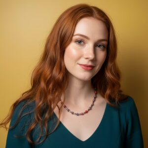 Lake Blue Bead Necklaces