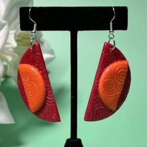 Burning Sun Dangle Earrings