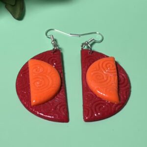 Burning Sun Dangle Earrings