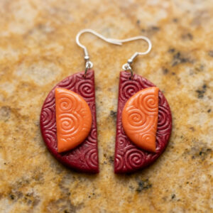 Burning Sun Dangle Earrings