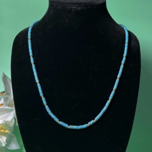 Casual Turquoise Beaded Necklaces