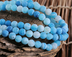 Read more about the article Blue Fire Dragon Pattern Agate Jewelry: The Perfect Gift for the Bold and Unique