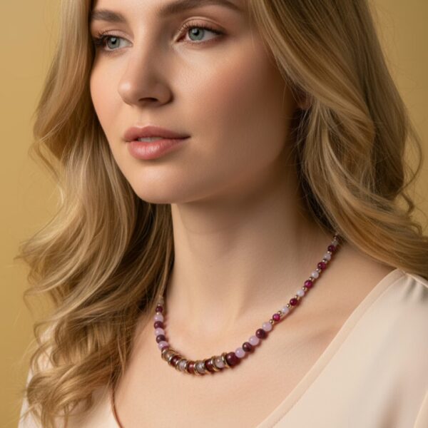 Retro Mixed Bead Necklaces