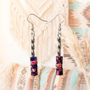 Boho Lapis Lazuli Earrings