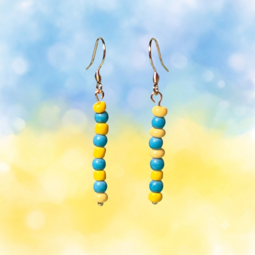 Stand With Ukraine Earrings