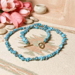 Chunky Turquoise Chip Necklaces