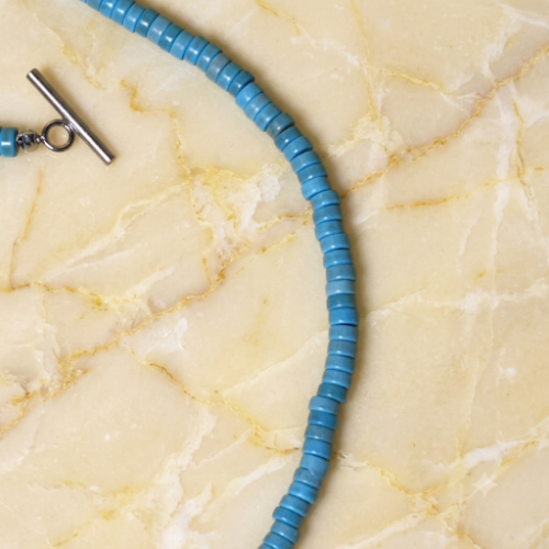 Blue Turquoise Star Necklaces