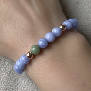 Luxurious Purple Agate Bracelets