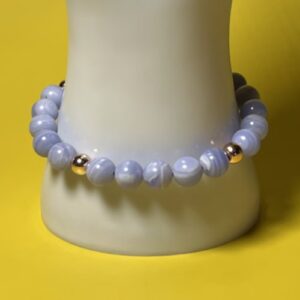 Luxurious Purple Agate Bracelets