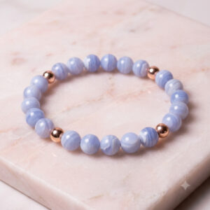 Luxurious Purple Agate Bracelets
