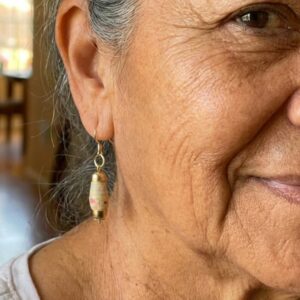 Deco Paper Bead Earrings