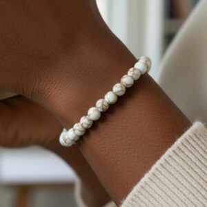 Petite Spun Howlite Bracelets