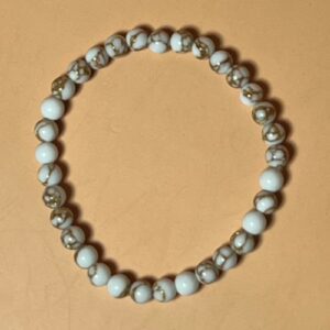 Petite Spun Howlite Bracelets