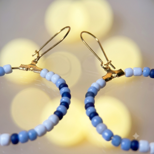 Pure Heaven Bead Earrings