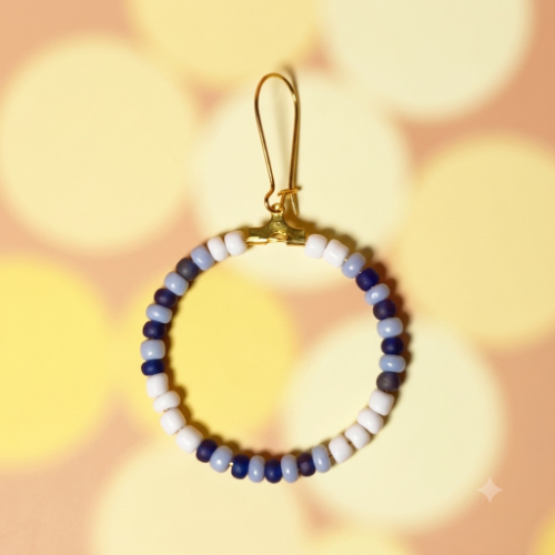 Pure Heaven Bead Earrings