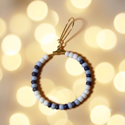 Pure Heaven Bead Earrings