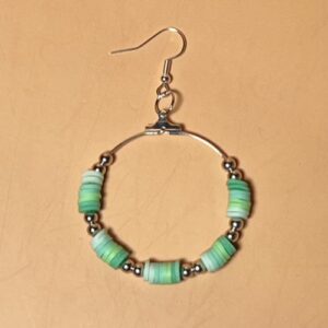 Clay Colors Hoop Earrings