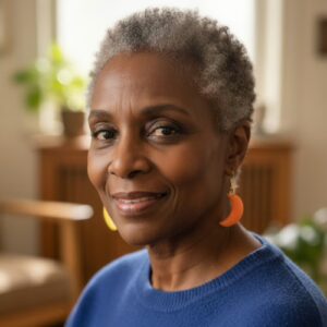 Crescent Moon Drop Earrings