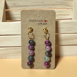 Persian Jade Dangle Earrings