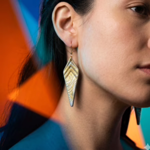 Shimmering Cascade Drop Earrings