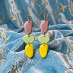 Bohemian Pebbles Drop Earrings
