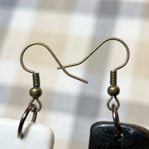 Asymmetric Statement Drop Earrings