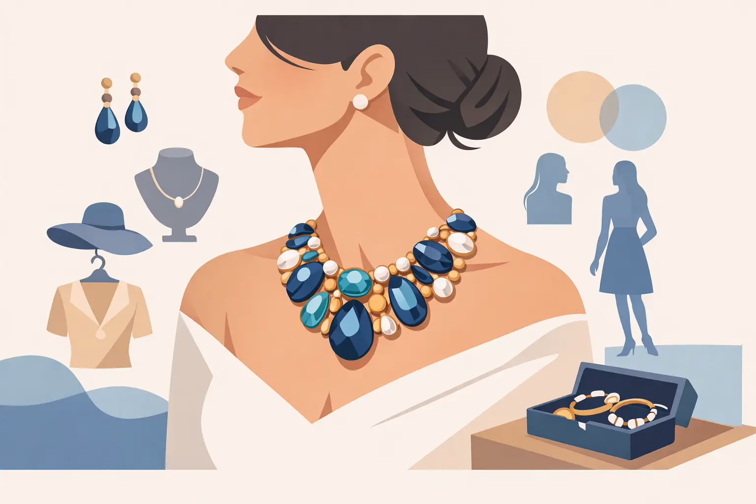You are currently viewing A Guide to Statement Necklace Styling